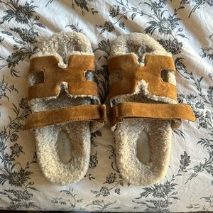 Fur Sandals